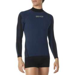 T-shirt fonctionnel SIXS TS3 schwarz-petrol