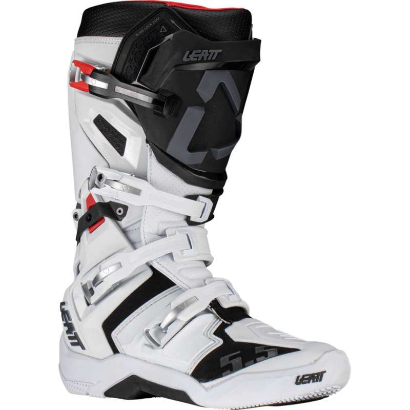 Bottes Leatt 5.5 FlexLock 23 Blanc