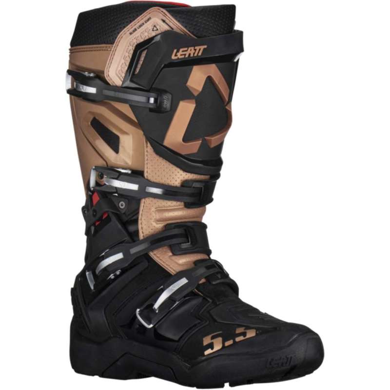 Bottes Leatt 5.5 FlexLock Enduro Copper noir