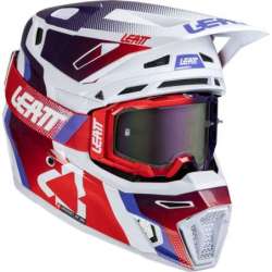 Helm Leatt Kit 8.5 V25 rot weiß blau