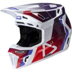 Helm Leatt Kit 8.5 V25 rot weiß blau