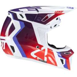 Helm Leatt Kit 8.5 V25 rot weiß blau