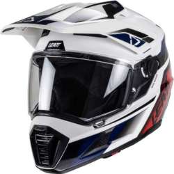 Casque Leatt Kit ADV 8.5 V25 blanc bleu rouge