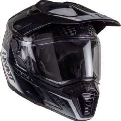 Casque Leatt Kit ADV 9.5 V25 carbon noir blanc rouge