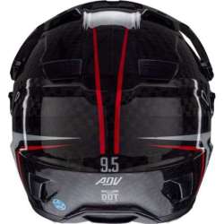 Helm Leatt Kit ADV 9.5 V25 carbon schwarz weiß rot