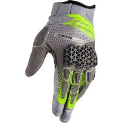 Gants Leatt ADV HydraDri 5.5 Short V25 gris foncé noir jaune