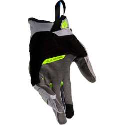 Gants Leatt ADV HydraDri 5.5 Short V25 gris foncé noir jaune