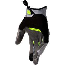 Gants Leatt ADV HydraDri 5.5 Short V25 gris foncé noir jaune