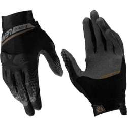 Handschuhe Leatt ADV X Flow 5.5 Short V25 schwarz dunkelgrau gold