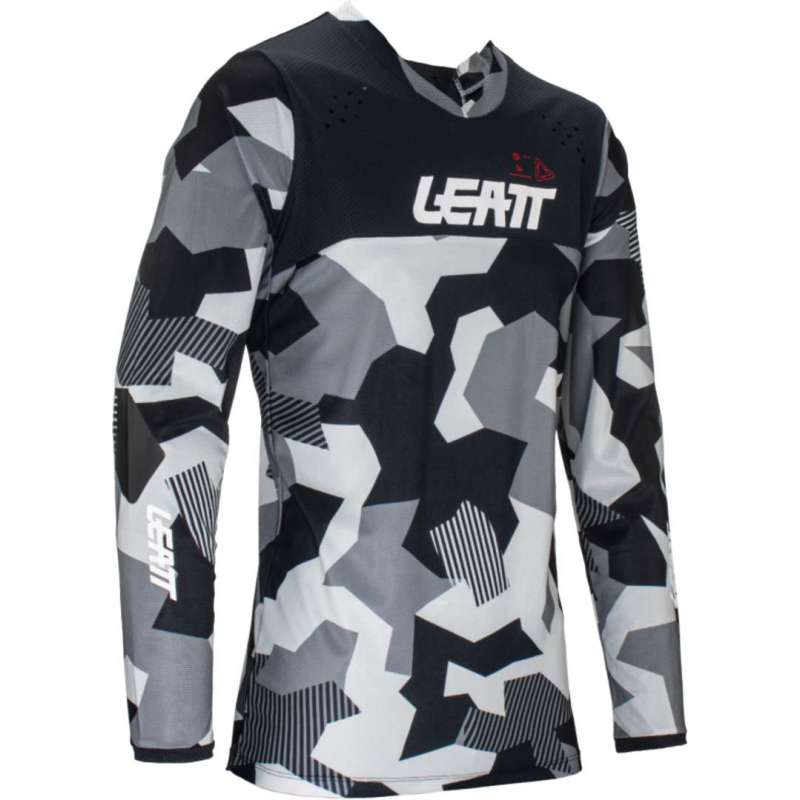 Jersey Leatt 4.5 Enduro Forge grey black white