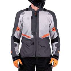 Jacke Leatt ADV FlowTour 5.5 V25 grau beige schwarz