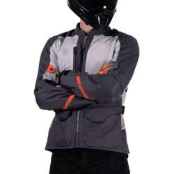 Jacke Leatt ADV FlowTour 5.5 V25 grau beige schwarz