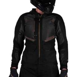 Veste Leatt ADV FlowTour 5.5 Women V25 noir gris foncé or