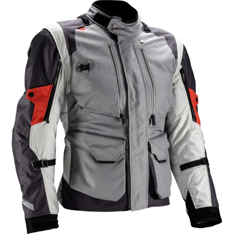Veste Leatt ADV MultiTour 5.5 V25 gris noir rouge
