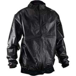 Regenjacke Leatt Race Cover Smoke schwarz
