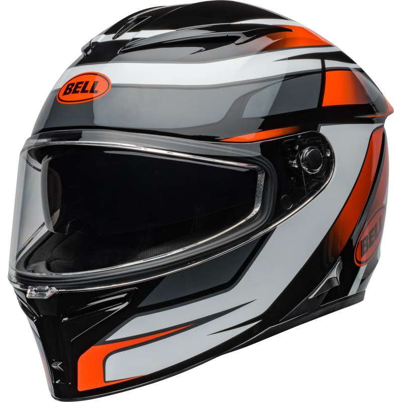 Casque Intégral BELL Lithium Mips - Podium Gloss Black/Orange