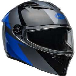 Casque Intégral BELL Lithium - Shear Gloss Gray/Blue