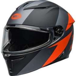 Casque Intégral BELL Lithium - Shear Matte Gray/Orange