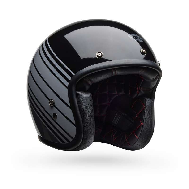 Jet-Helm BELL Custom 500 - Edge Gloss Metallic Black/Gray