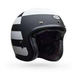 Casque Jet BELL Custom 500 - Parlor Matte Black/White