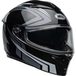 Casque Intégral BELL Lithium - Jetstream Gloss Black/Silver