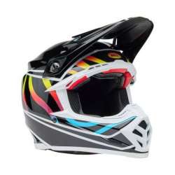 Casque Cross BELL Moto-9S Flex - Drift Gloss Black Multi