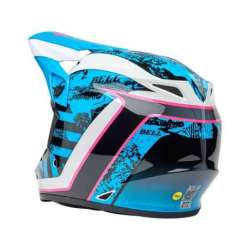 Cross-Helm BELL MX-9 Mips - Breakdance Gloss Blue/Pink