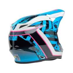 Cross-Helm BELL MX-9 Mips - Breakdance Gloss Blue/Pink