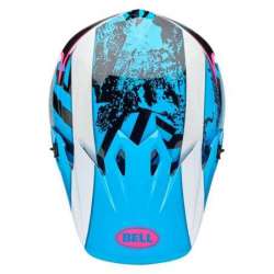 Casque Cross BELL MX-9 Mips - Breakdance Gloss Blue/Pink