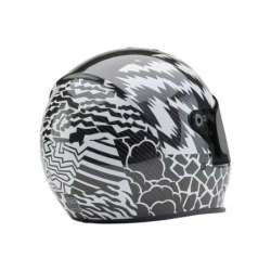 Casque Intégral BELL Eliminator Carbon - Deathspray Gloss Black/White/Black