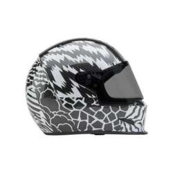 Casque Intégral BELL Eliminator Carbon - Deathspray Gloss Black/White/Black