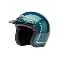 Casque Jet BELL Custom 500 - Steve McQueen Riverside Metallic Green