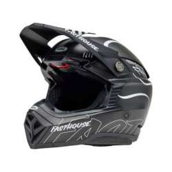 Casque Cross BELL Moto-10 Spherical Mips - Fasthouse Raven Matte Black/White