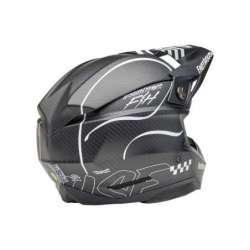 Crosshelm BELL Moto-10 Spherical Mips - Fasthouse Raven Matte Black/White