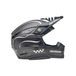 Crosshelm BELL Moto-10 Spherical Mips - Fasthouse Raven Matte Black/White
