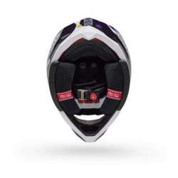 Cross-Helm BELL Moto-10 Spherical - Slayco 25 Gloss Black/White