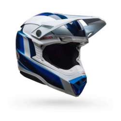 Crosshelm BELL Moto-10 Spherical - Tomac 25 Gloss Blue/White