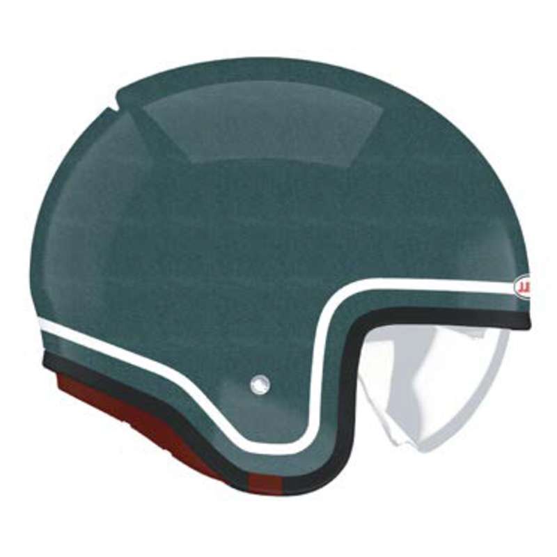 Jet-Helm BELL TX501 - Classic Gloss Emerald