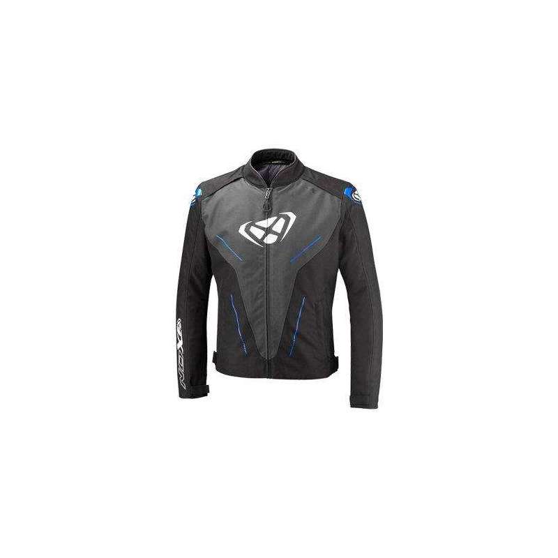 Blouson IXON PRODIGY Noir Anthracite Bleu