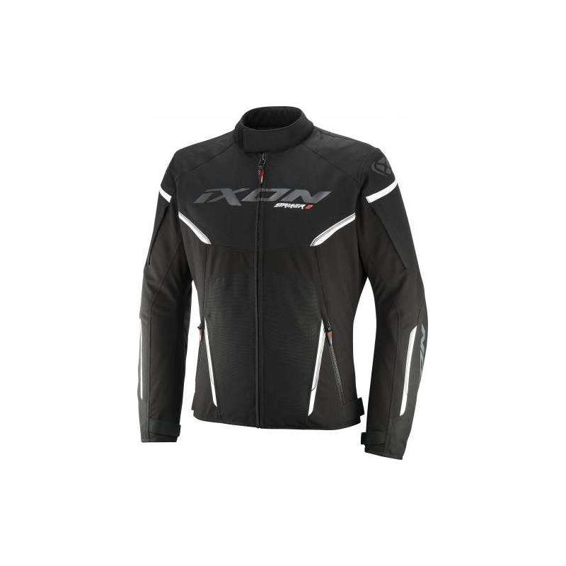 Veste IXON STRIKER 2 Noir Blanc