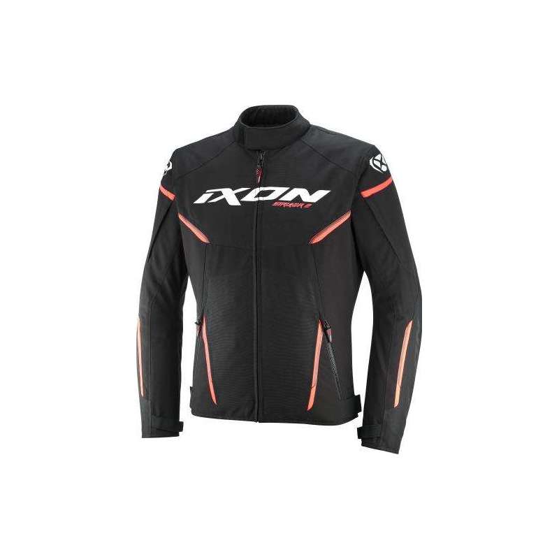 Veste IXON STRIKER 2 Noir Blanc Rouge