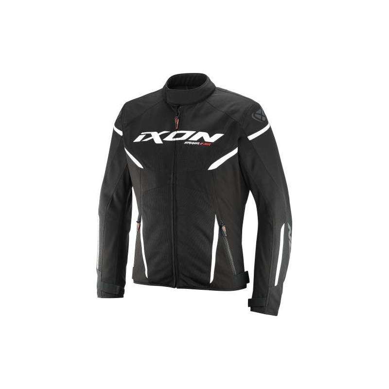 IXON STRIKER 2 WP AIR Jacke Schwarz Weiß