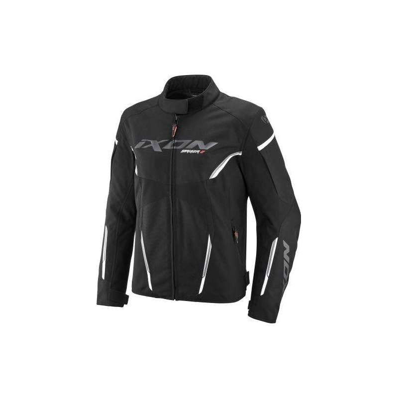 IXON STRIKER 2C C-Sizing Jacke Schwarz Weiß