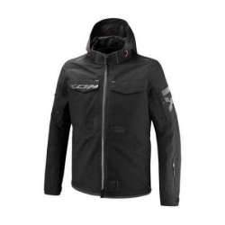 IXON SQUARE Jacke Schwarz Leuchtend Rot