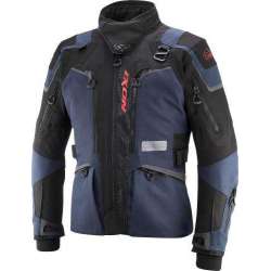 Veste IXON ODIN Navy Noir Rouge vif