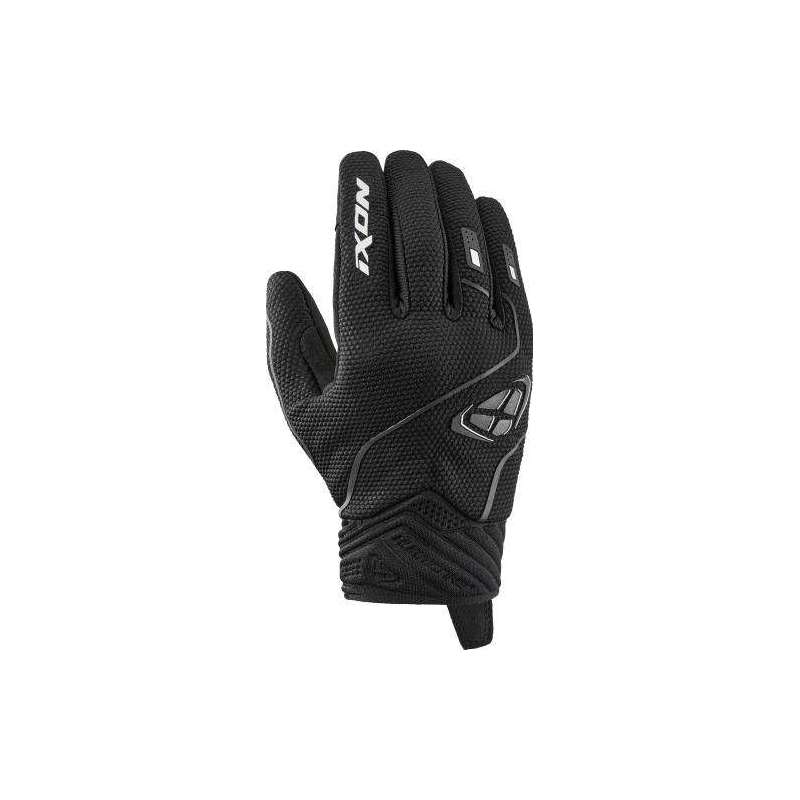 Gants IXON HURRICANE 2 KID Noir Blanc