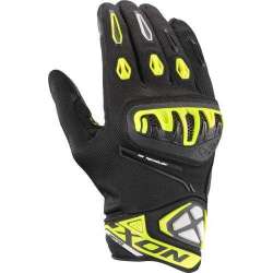 Gants IXON MIRAGE AIR Noir Jaune vif