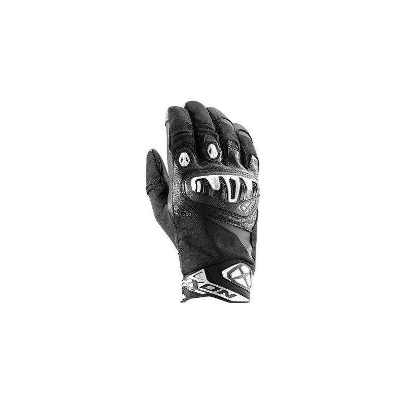 Gants IXON MS TORPEDO Mi saison Noir Blanc