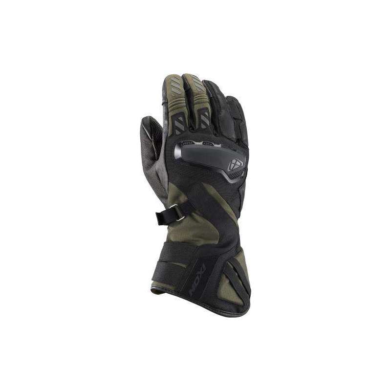 Handschuhe IXON MS DRAKKAR Mittlere Saison Schwarz Khaki