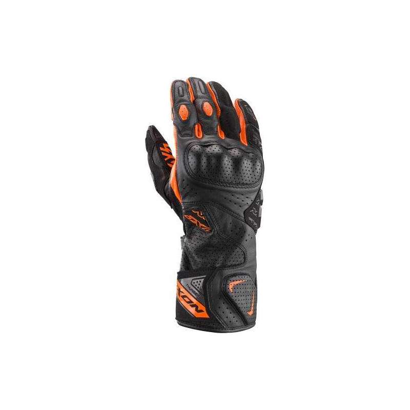 Gants IXON THUNDER AIR Noir Anthracite Orange